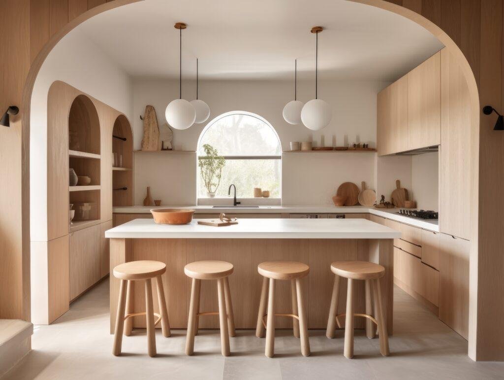 Arched Cabinets